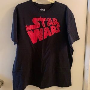 Black and Red Star Wars T-Shirt